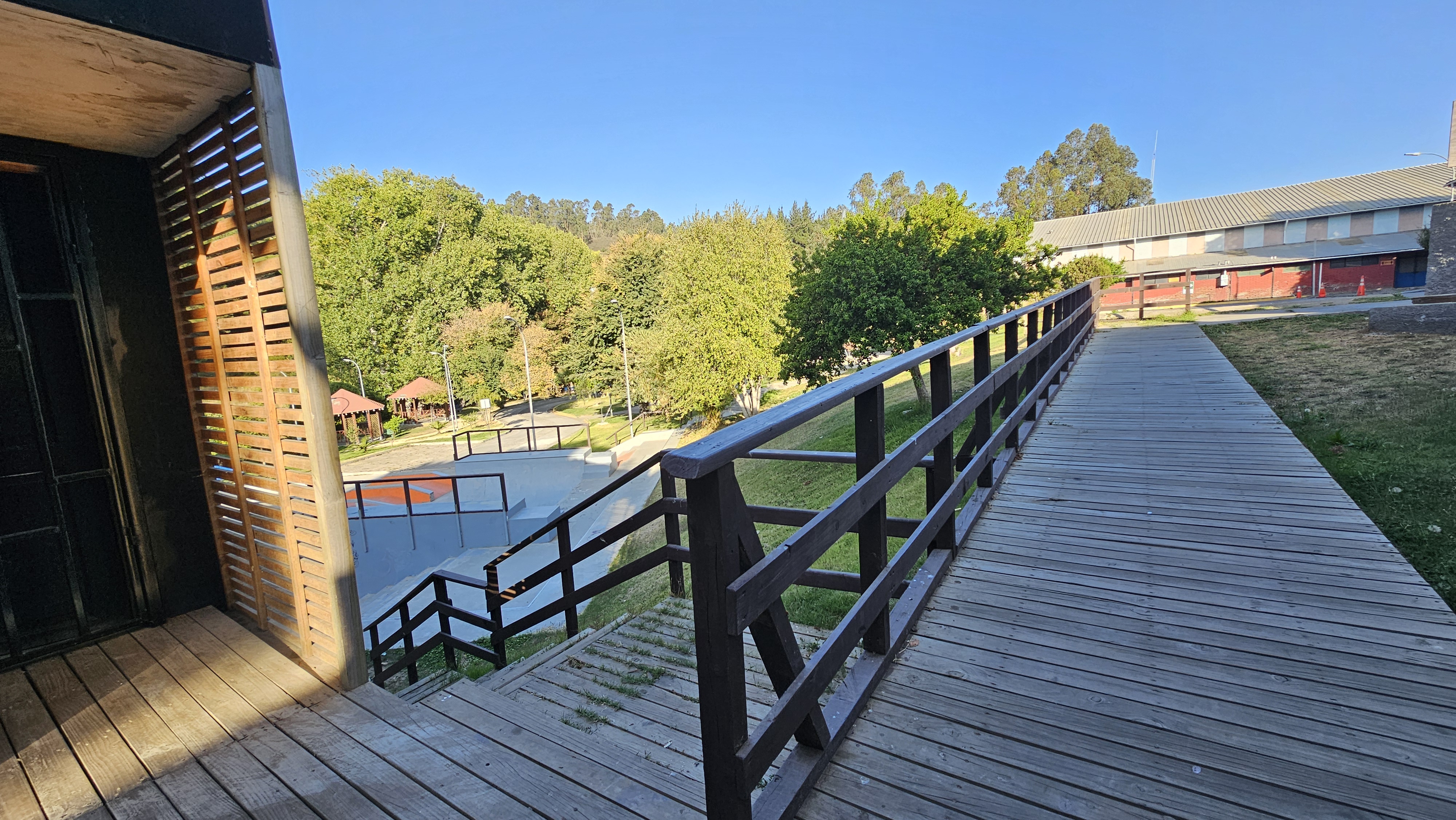 Fotografía del sendero accsible